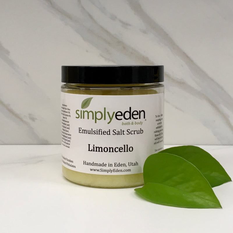 Limoncello, Emulsified Salt Scrub