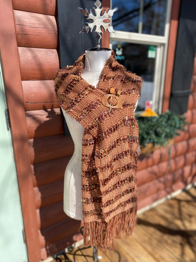 Handwoven Cotton Shawl-SB150