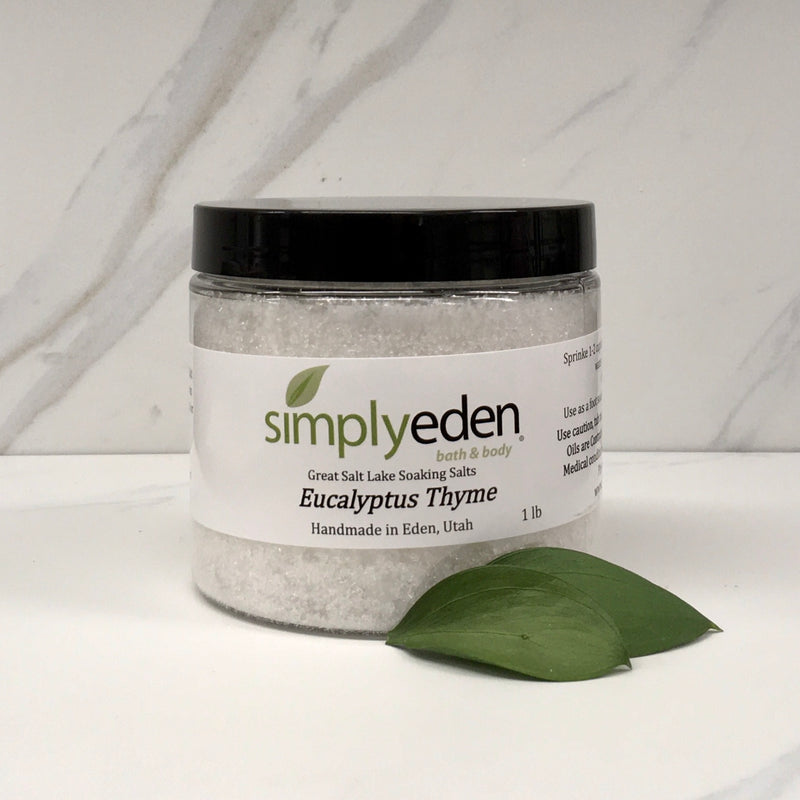 Eucalyptus Thyme, Great Salt Lake Soaking Salts