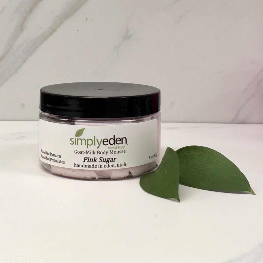 Pink Sugar Goat Milk Body Mousse Simply Eden Simply Eden Bath & Body