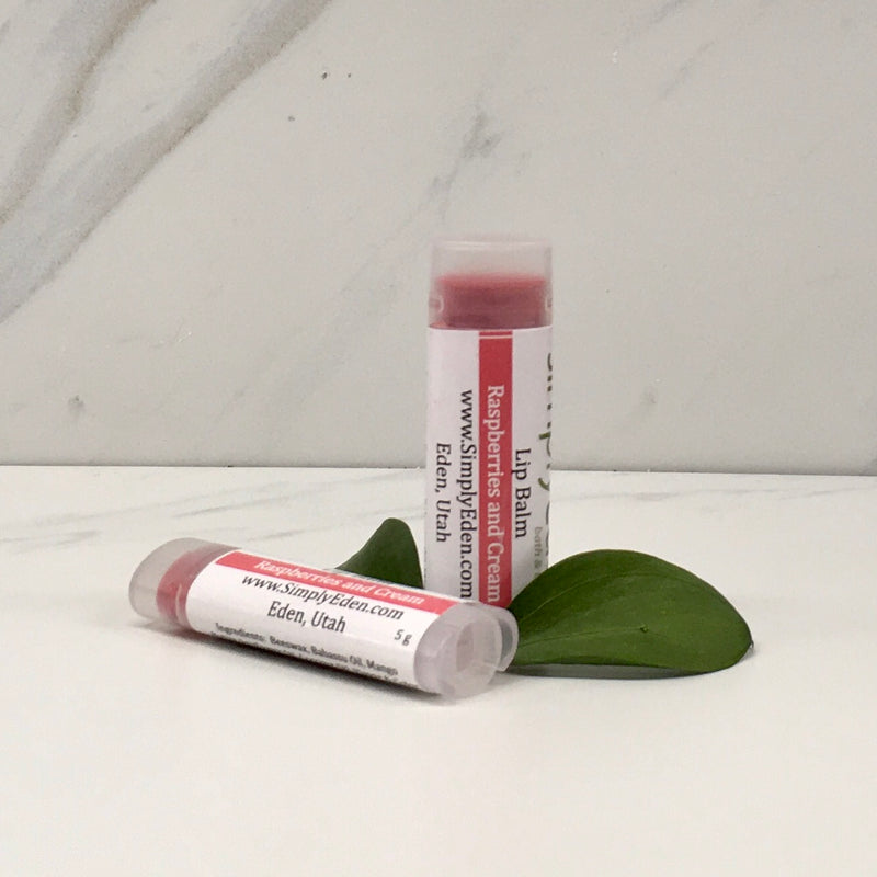 Lip Balm, Tinted Raspberries & Cream