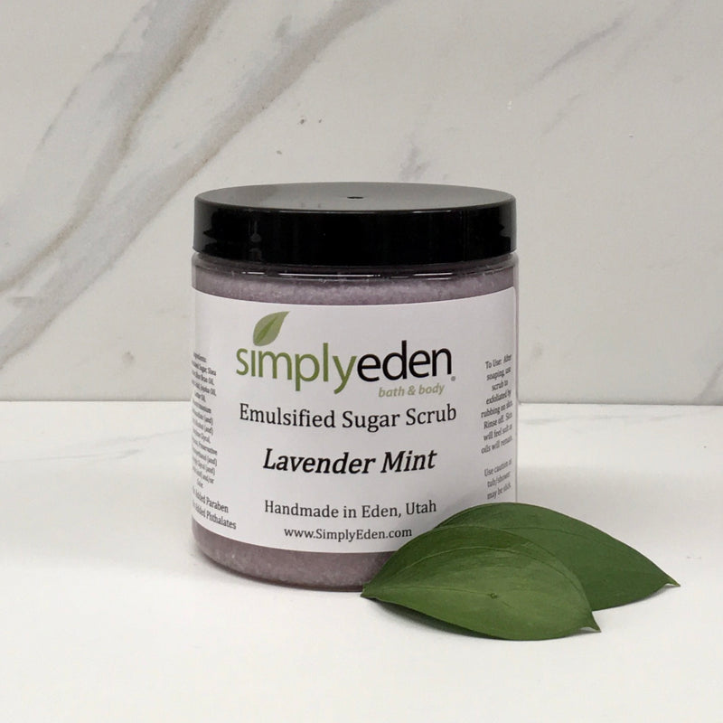 Lavender Mint, Emulsified Sugar Scrub